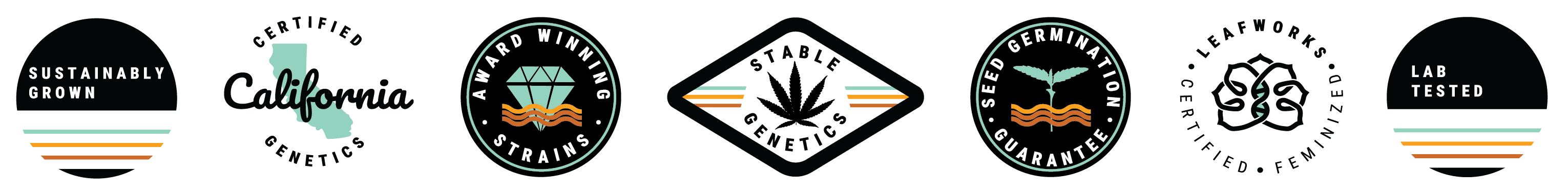 Icons for humboldt seed company