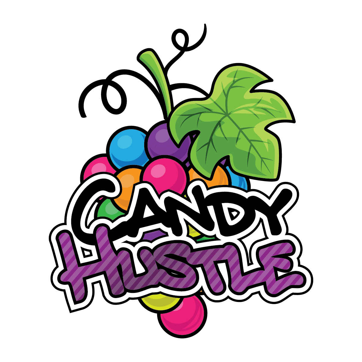 Candy-Hustle candy hustle strain logo