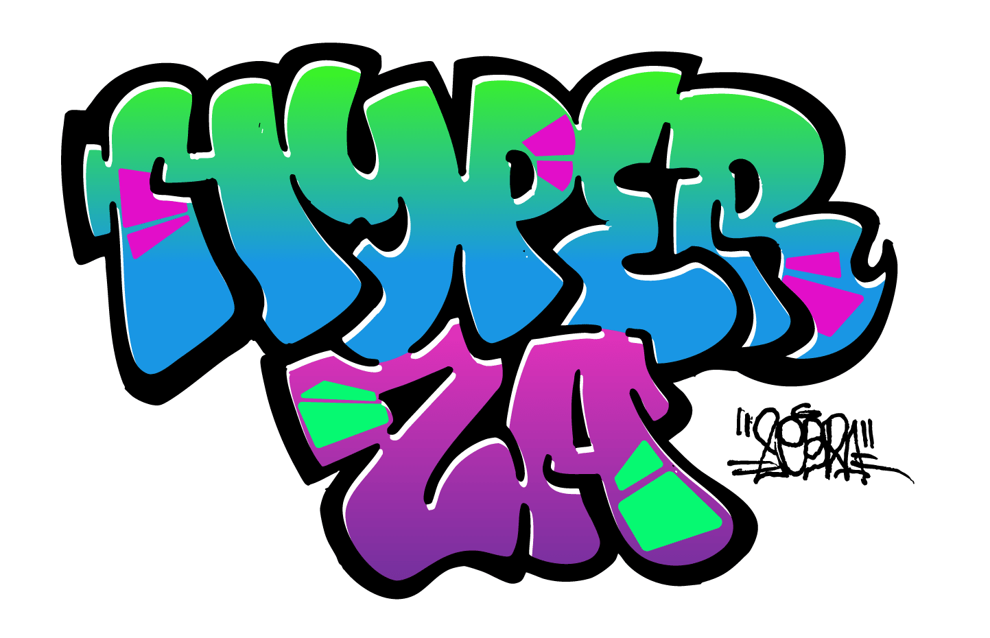 Hyper Za Graphic Hyper Za Grafik